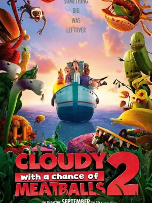 Мінлива хмарність, часом фрикадельки 2
